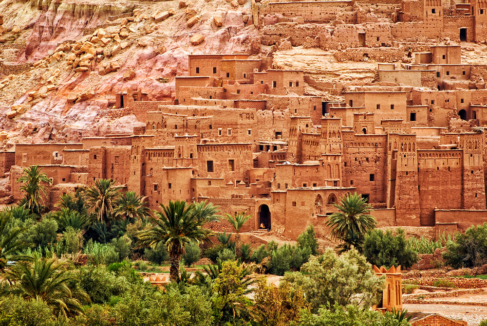 Ait Benhaddou Clay Kasbah Town