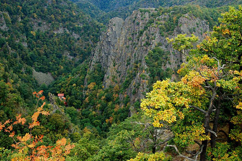 Bodetal - eine etwa zehn Kilometer lange Schlucht, die zwischen Treseburg und Thale entlang der Bode verläuft