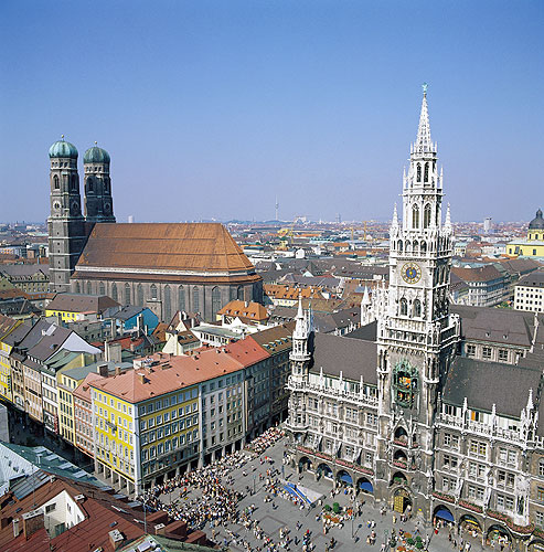 Площадь Мариенплац (Marienplatz), Мюнхен
